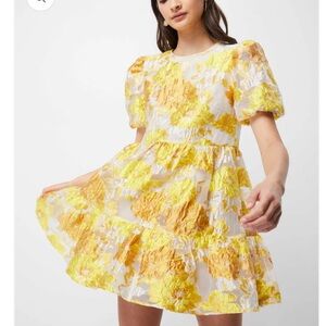 Floral Puff Sleeve Dress